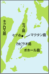 ボホール地図
