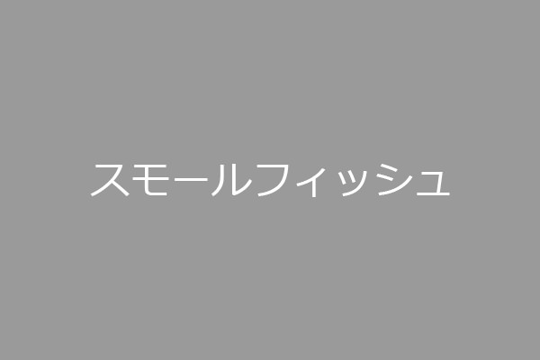 スモールフィッシュ スモールフィッシュ